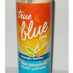 Bath and Body Works True Blue Spa Mango Butter Body Lotion